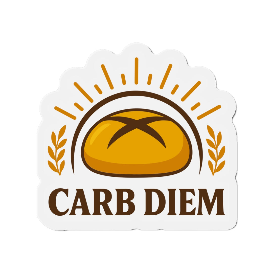 Carb Diem Vinyl Magnet