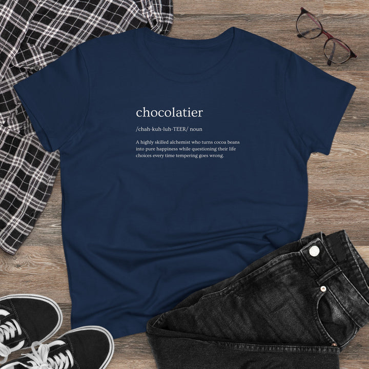 Chocolatier Definition Women's Cotton T-Shirt