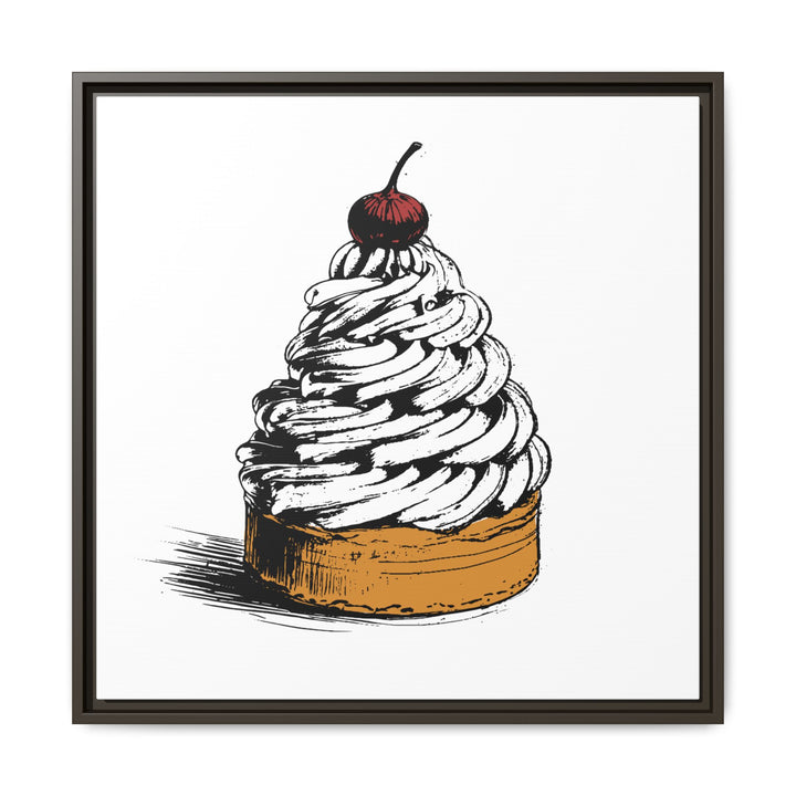 Mont Blanc Canvas with Floating Frame