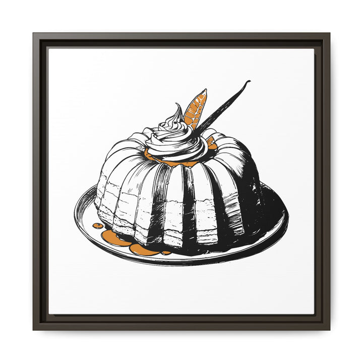 Baba Au Rhum Canvas with Floating Frame