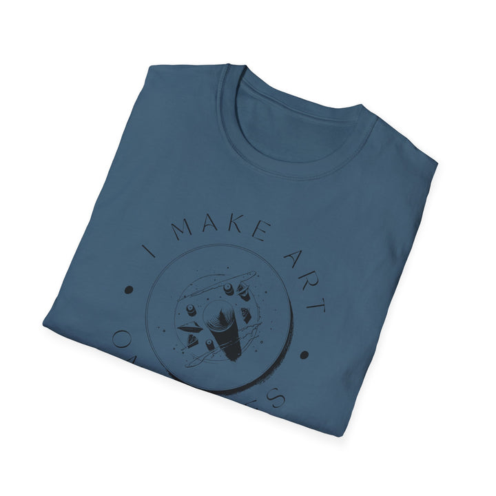 I Make Art on Plates Unisex T-Shirt