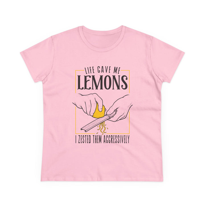 Life Gave Me Lemons Women's Cotton T-Shirt