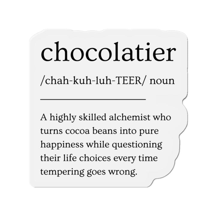 Chocolatier Definition Vinyl Magnets