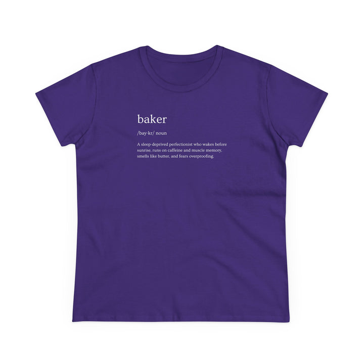 Baker Definition Women's Cotton T-Shirt