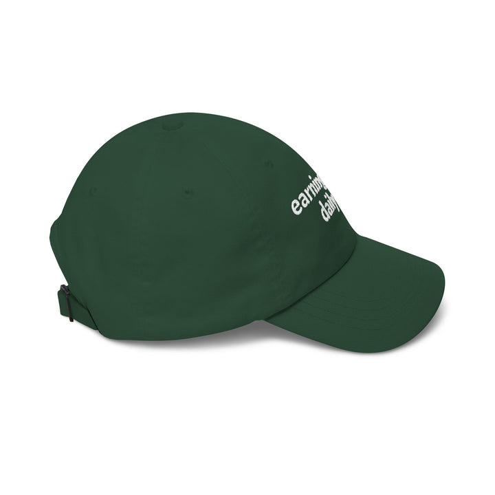Earning My Daily Bread Embroidered Hat