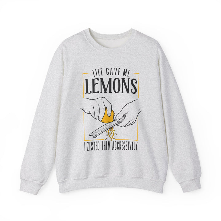 Life Gave Me Lemons Crewneck Sweatshirt