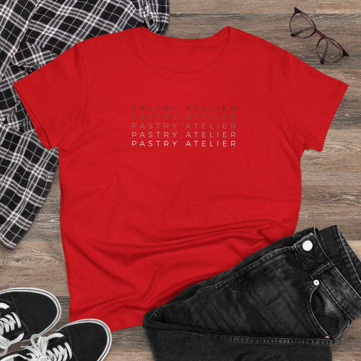 Pastry Atelier Stacked Women's Cotton T-Shirt