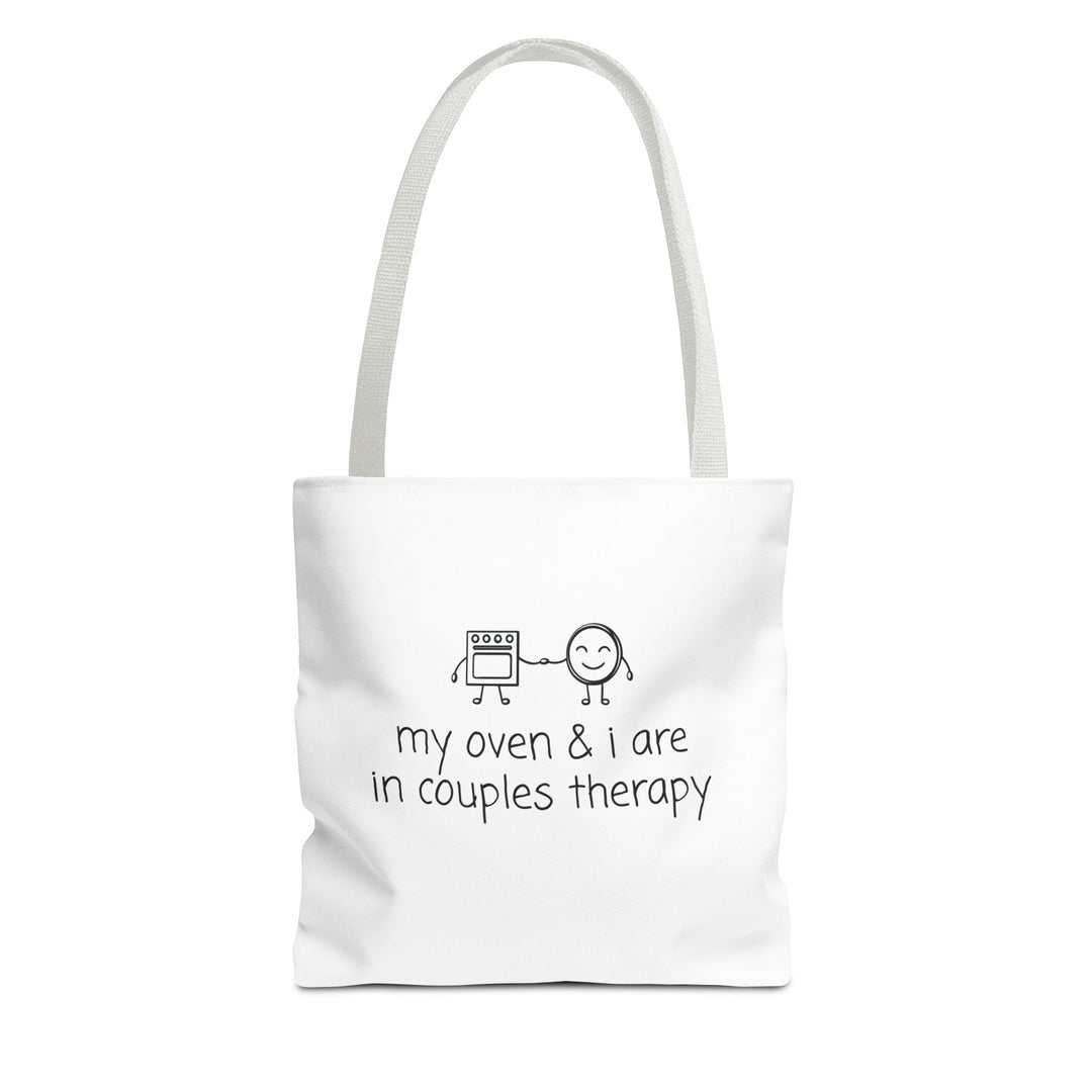 Couples Therapy With Oven Tote Bag