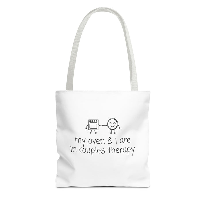 Couples Therapy With Oven Tote Bag