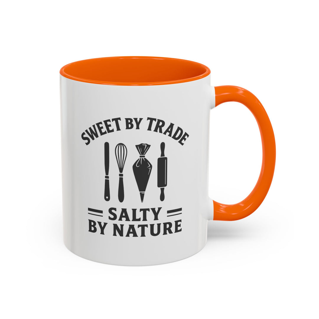 Sweet by Trade Salty by Nature Color Accent Mug