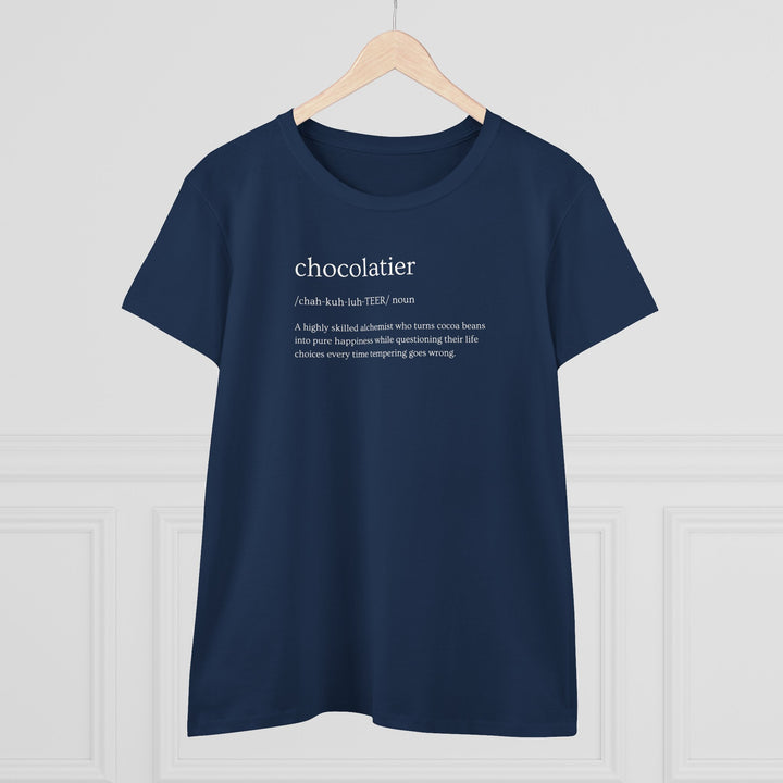 Chocolatier Definition Women's Cotton T-Shirt