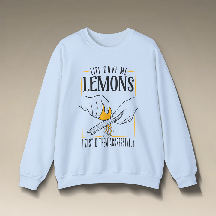 Life Gave Me Lemons Crewneck Sweatshirt