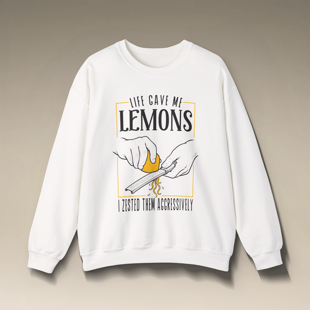 Life Gave Me Lemons Crewneck Sweatshirt