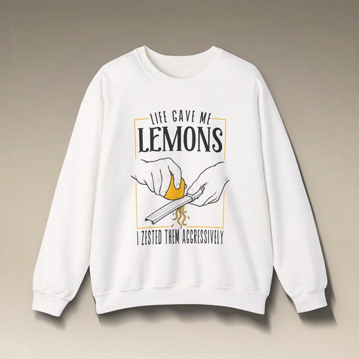 Life Gave Me Lemons Crewneck Sweatshirt