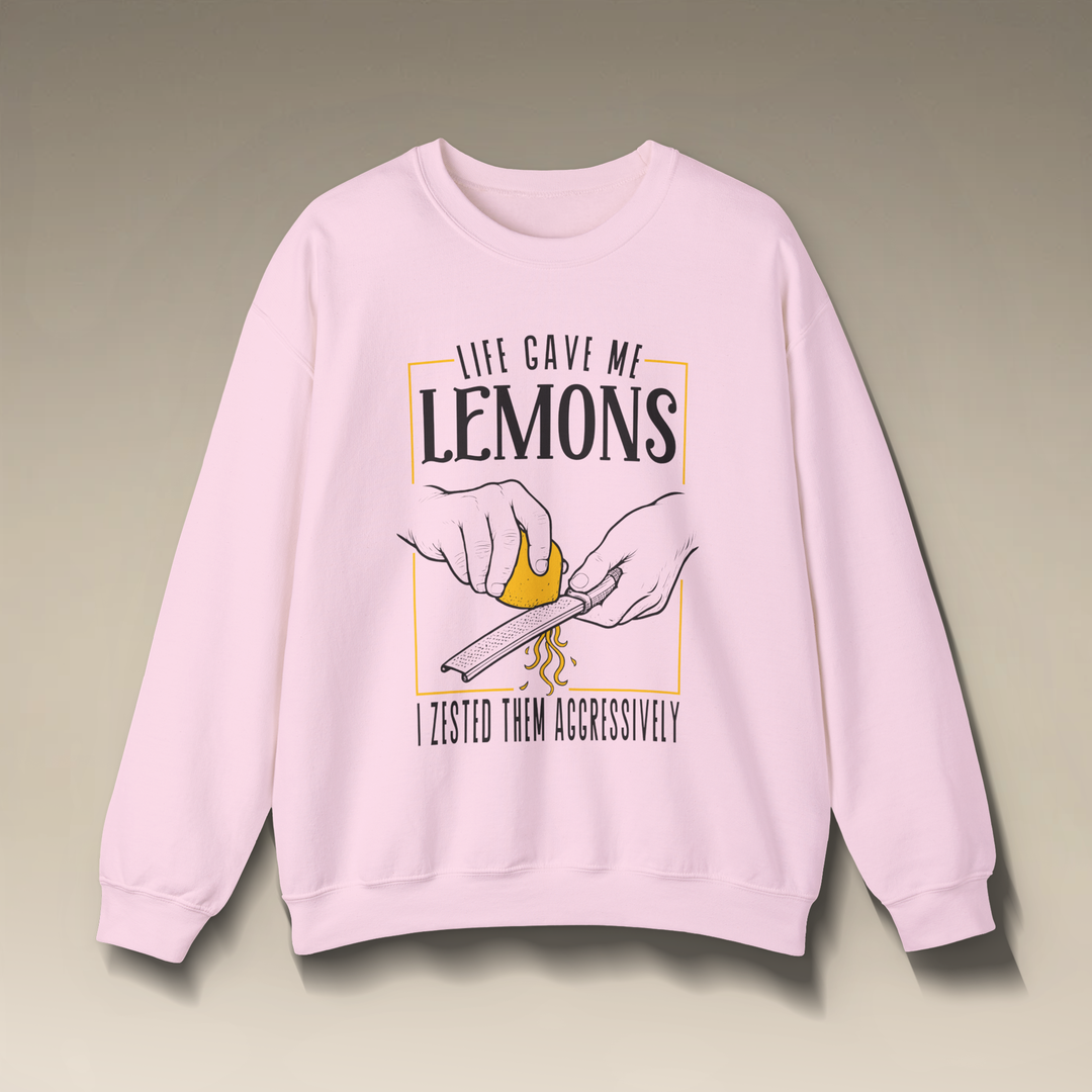 Life Gave Me Lemons Crewneck Sweatshirt