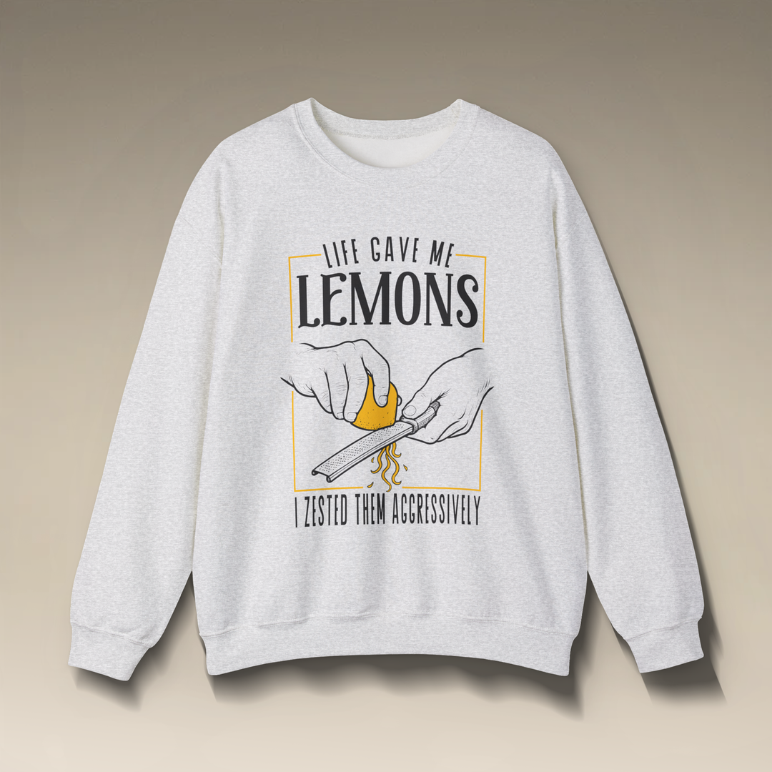 Life Gave Me Lemons Crewneck Sweatshirt