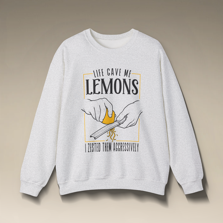 Life Gave Me Lemons Crewneck Sweatshirt