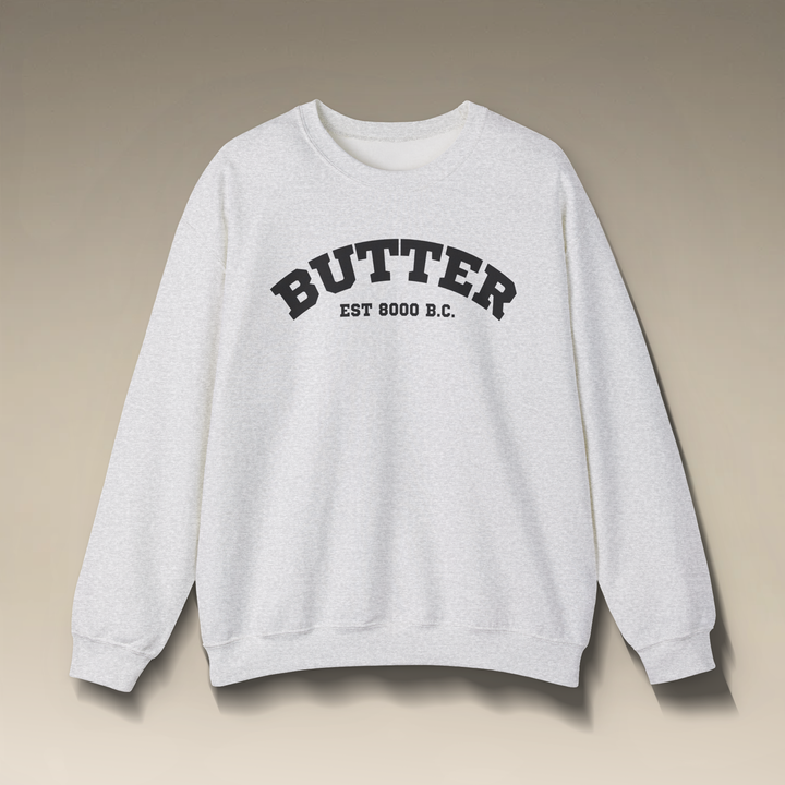 Butter Est. 8000 B.C. Crewneck Sweatshirt