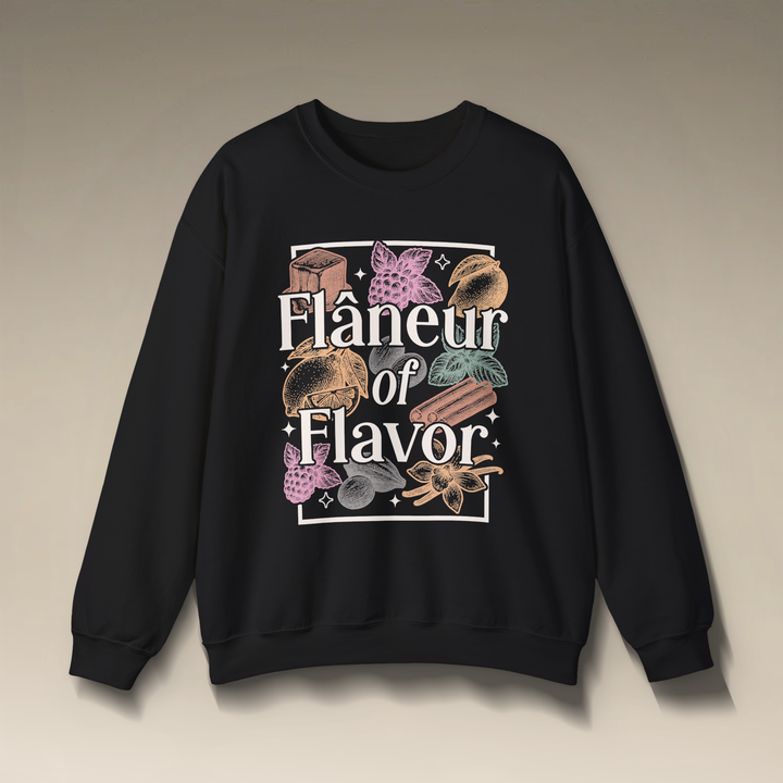 Flâneurs of Flavor Crewneck Sweatshirt