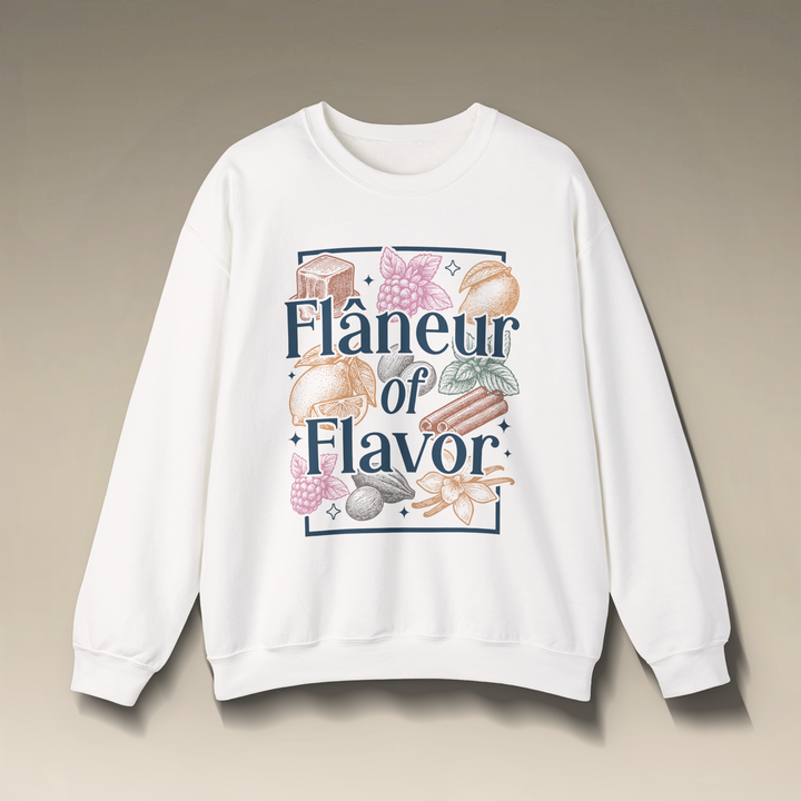 Flâneurs of Flavor Crewneck Sweatshirt