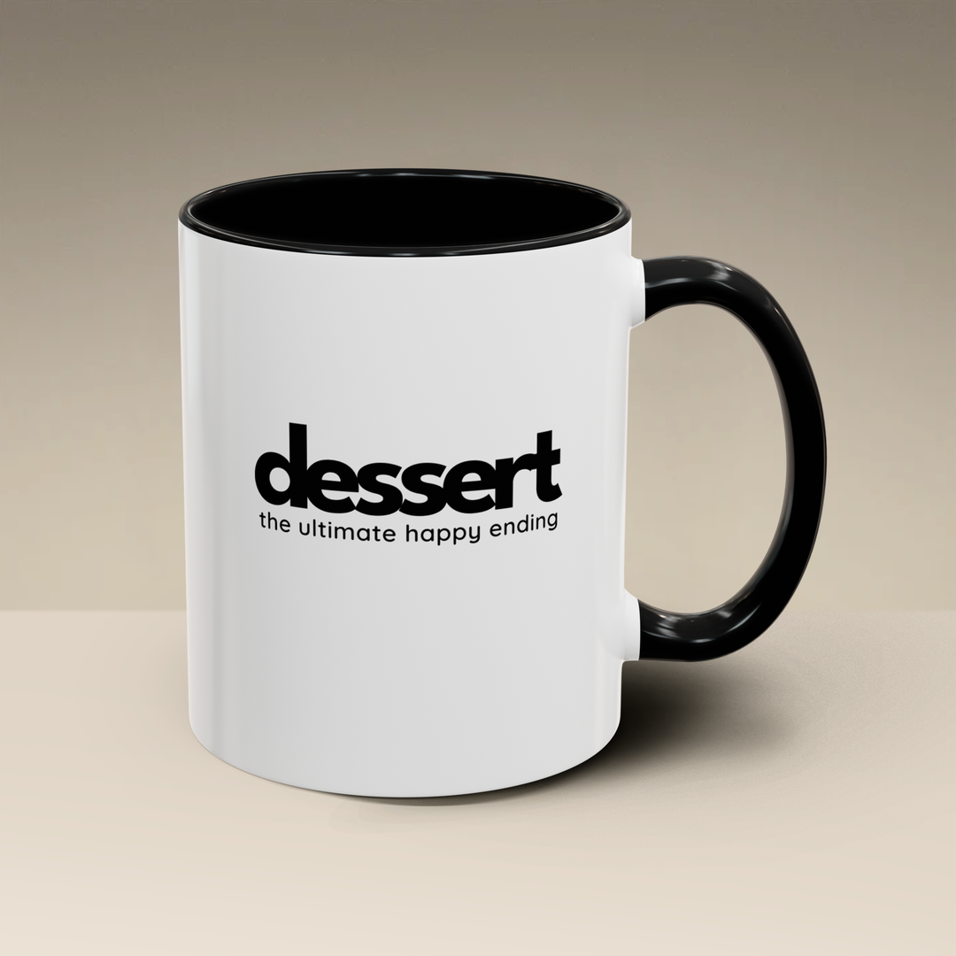 Dessert: The Ultimate Happy Ending Color Accent Mug