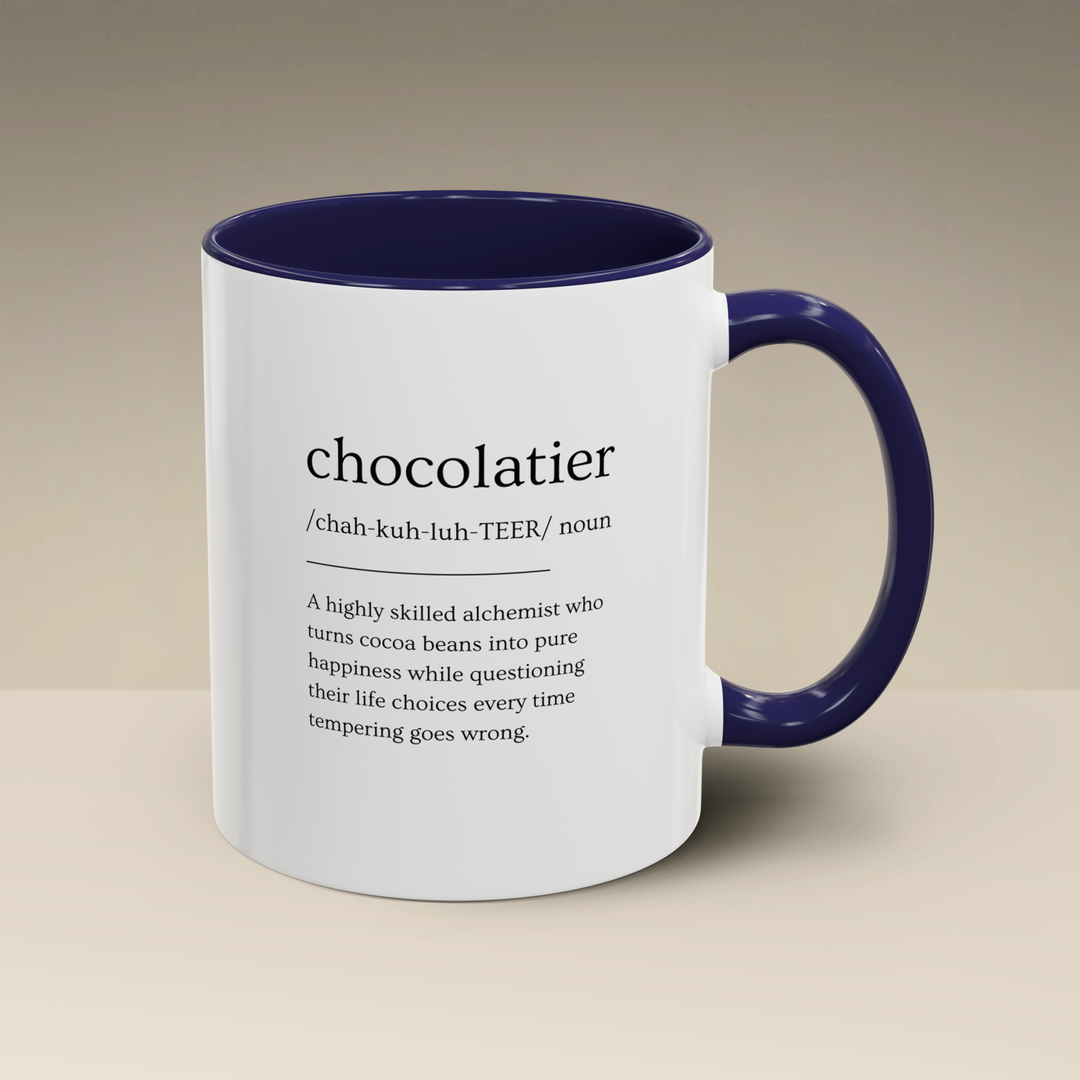 Chocolatier Definition Color Accent Mug