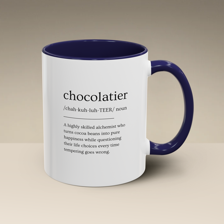 Chocolatier Definition Color Accent Mug