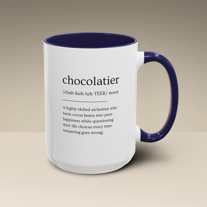 Chocolatier Definition Color Accent Mug