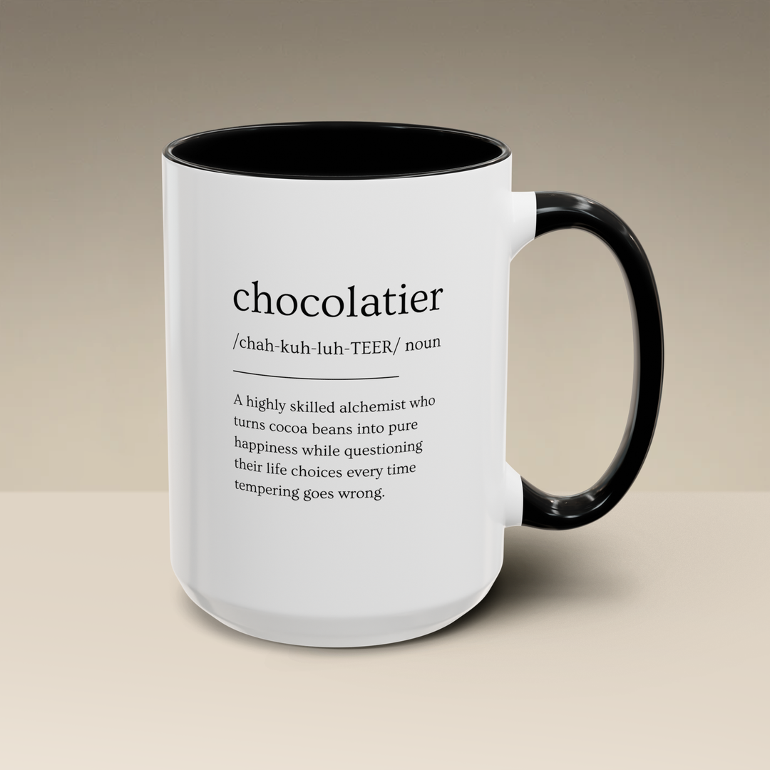Chocolatier Definition Color Accent Mug