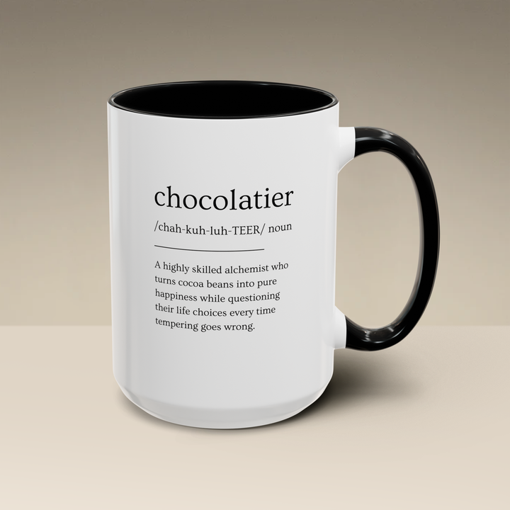 Chocolatier Definition Color Accent Mug