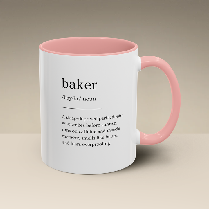 Baker Definition Color Accent Mug