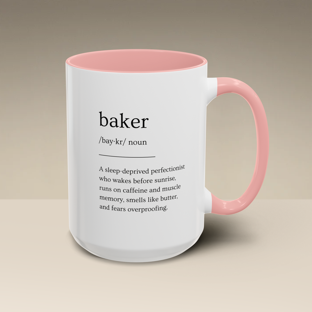 Baker Definition Color Accent Mug