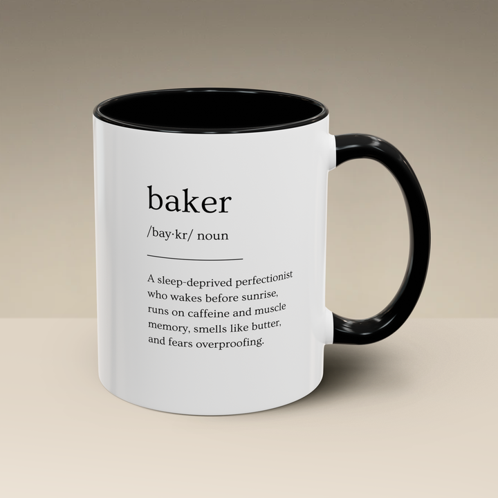 Baker Definition Color Accent Mug