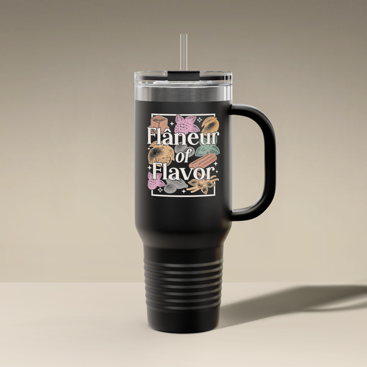 Flâneur of Flavor 40oz Insulated Tumbler