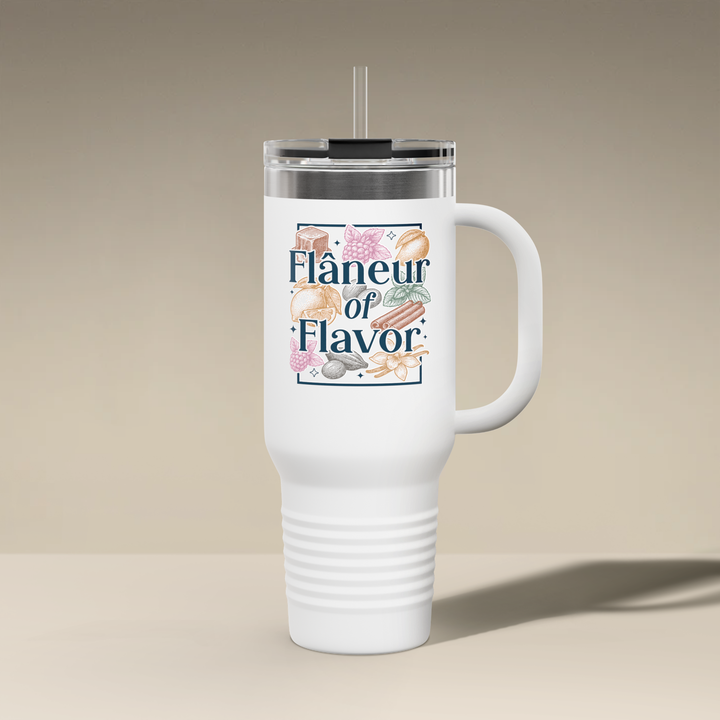 Flâneur of Flavor 40oz Insulated Tumbler