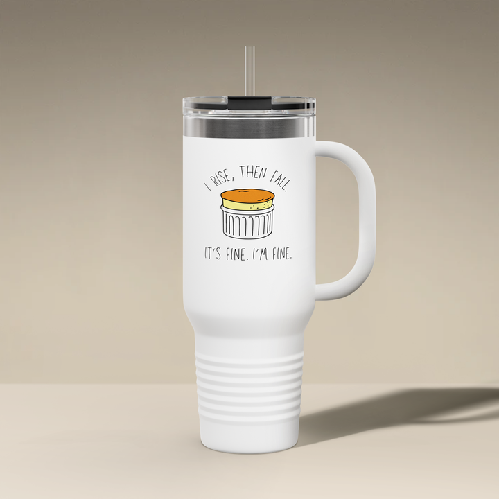 Soufflé State of Mind 40oz Insulated Tumbler