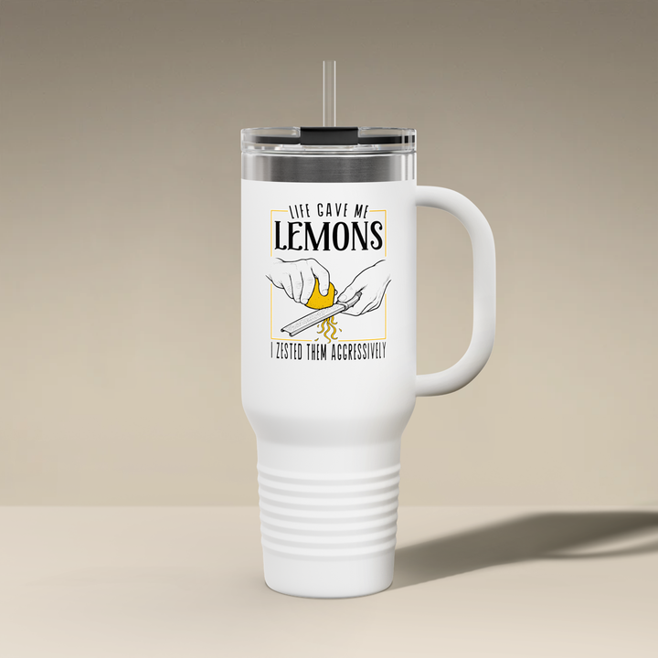 Life Gave Me Lemons 40oz Insulated Tumbler