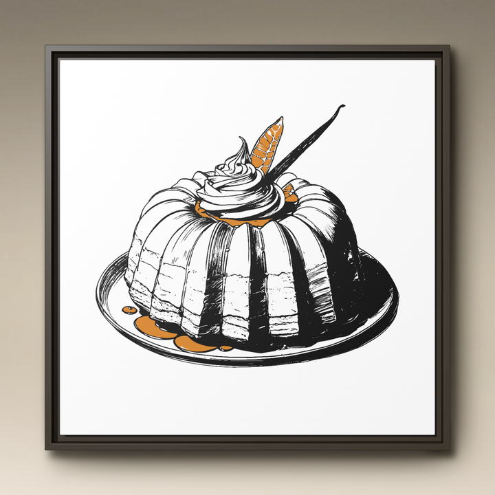 Baba Au Rhum Framed Canvas