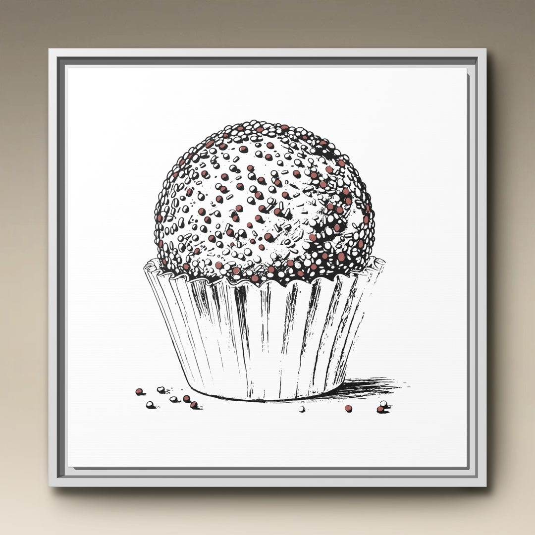 Brigadeiro Framed Canvas