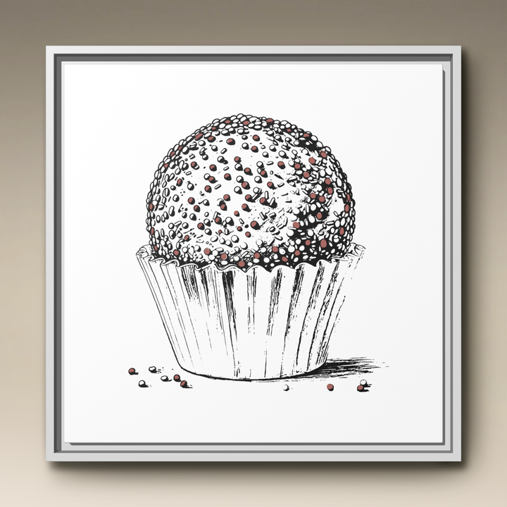 Brigadeiro Framed Canvas