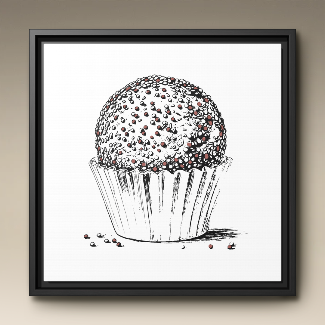Brigadeiro Framed Canvas