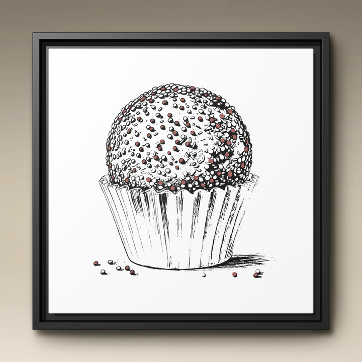 Brigadeiro Framed Canvas