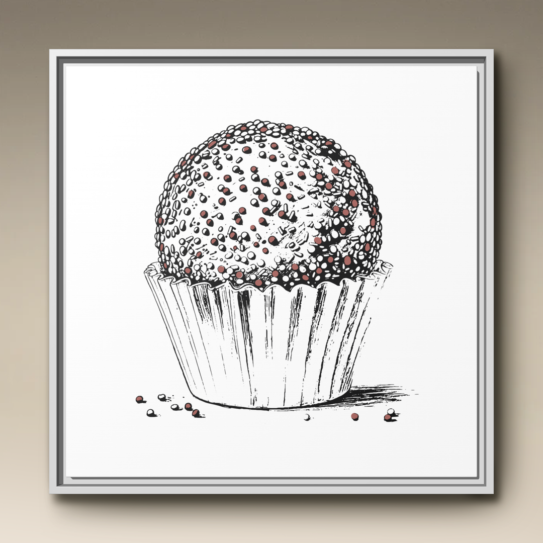 Brigadeiro Framed Canvas