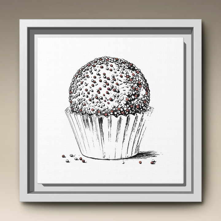 Brigadeiro Framed Canvas