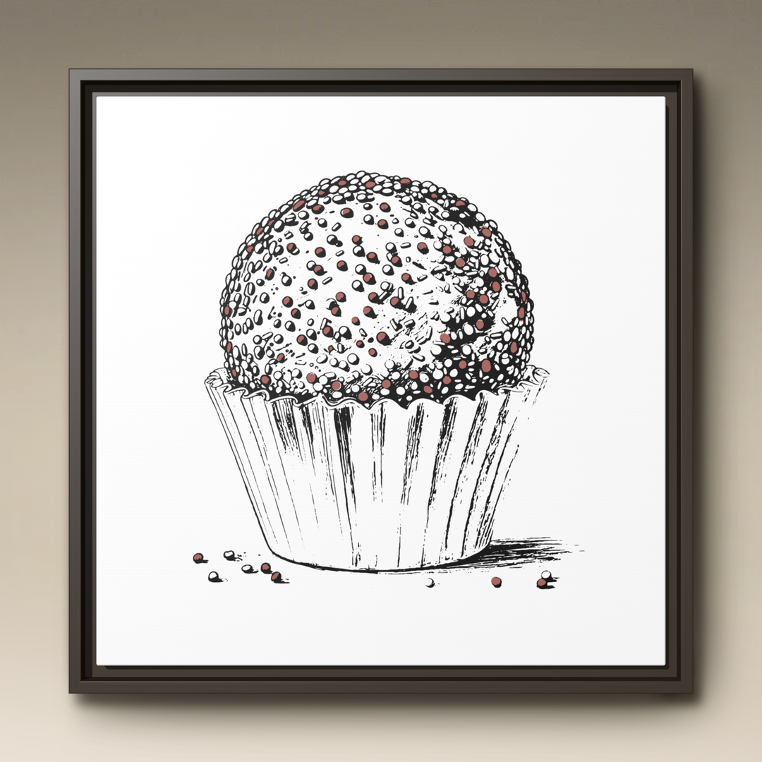 Brigadeiro Framed Canvas