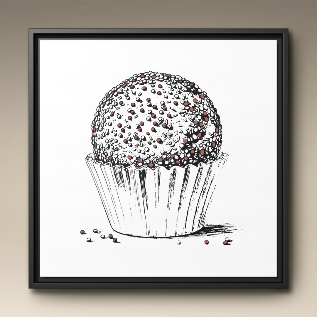 Brigadeiro Framed Canvas