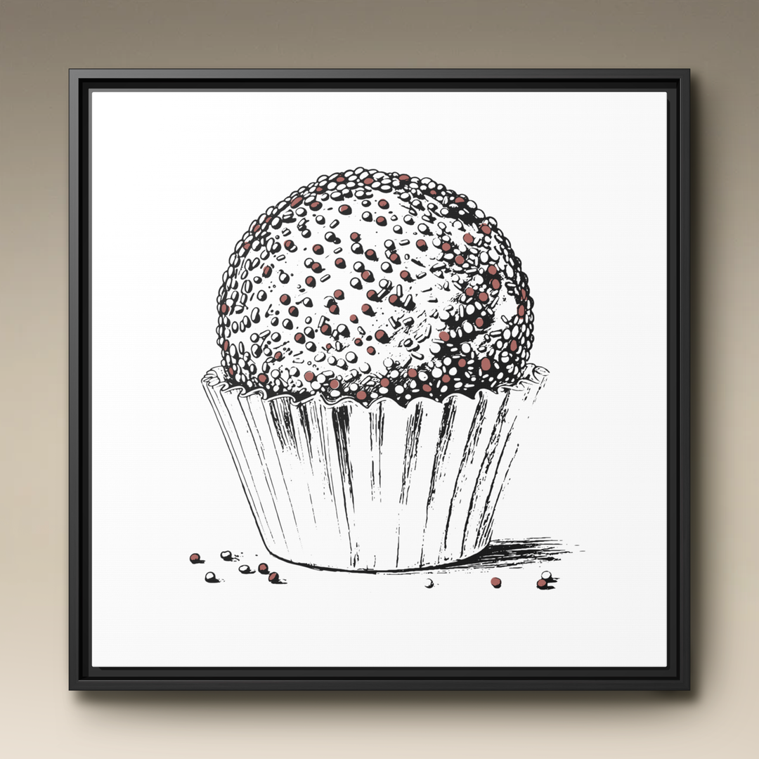 Brigadeiro Framed Canvas