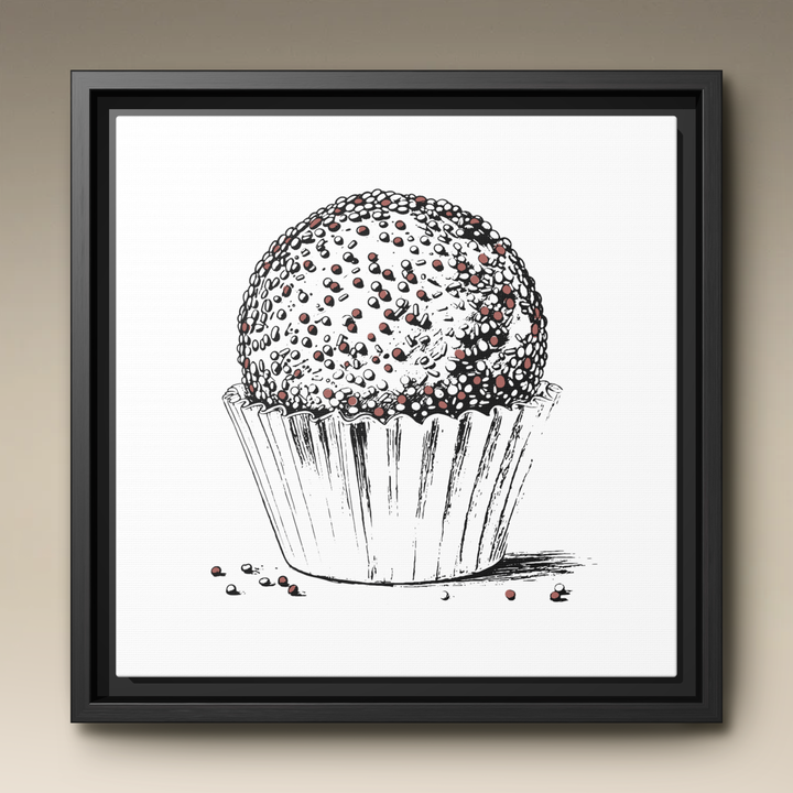 Brigadeiro Framed Canvas