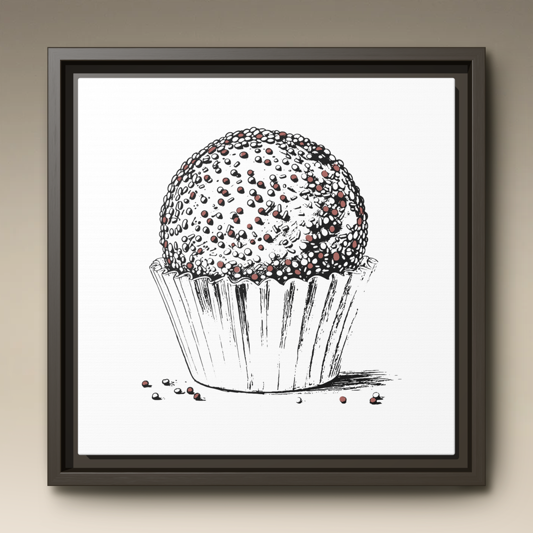Brigadeiro Framed Canvas