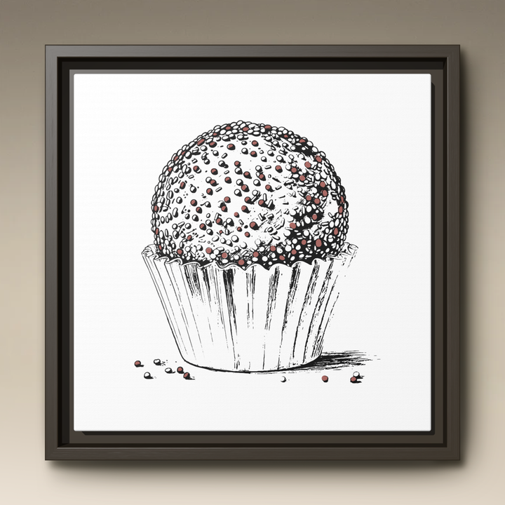Brigadeiro Framed Canvas